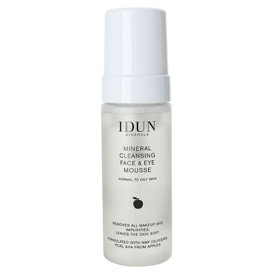 Cleansing Face & Eye Mousse, 150 ml IDUN Minerals Ansiktsrengjøring