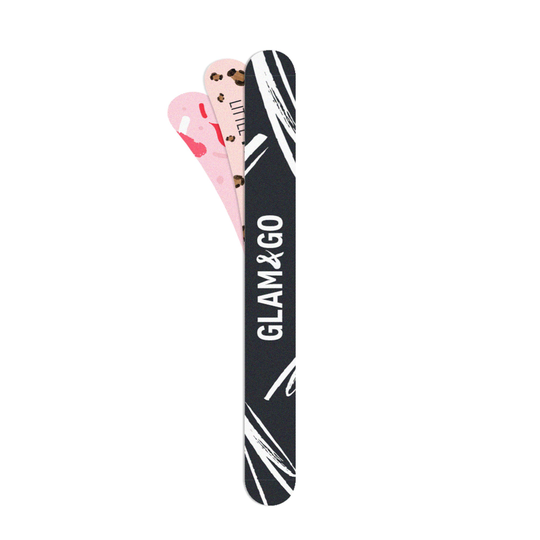 Le Mini Macaron Nail Accessory Nailfile Glam&Go 6-In-1 Peel Off