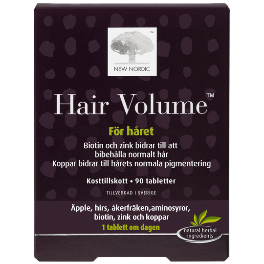 New Nordic Beauty In & Out Hair Volume 90 st