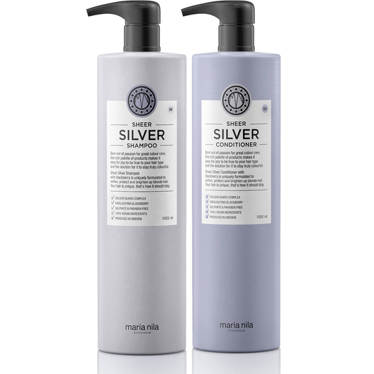 maria nila Sheer Silver Duo