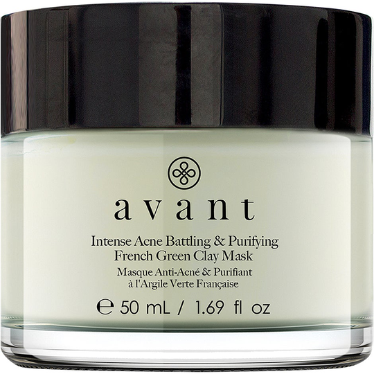 Intense Acne Battling & Purifying French Green Clay Mask, 50 ml Avant Skincare Ansiktsmaske