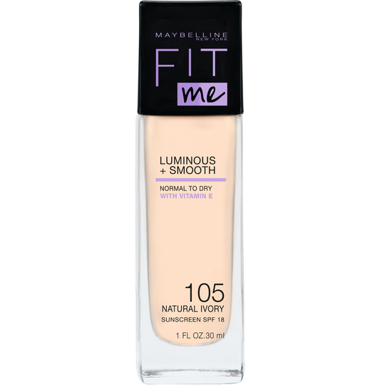 Maybelline New York FIT Me Foundation 105 Natural Ivory