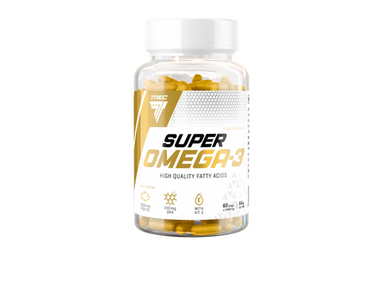 Trec Super Omega 3 - 120 kapsler - Fettsyrer