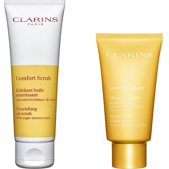 SOS Comfort Scrub & Mask, Clarins Sett / Esker