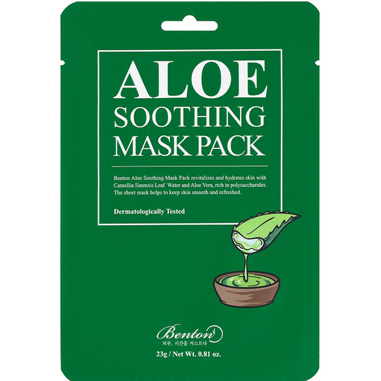 Aloe Soothing Mask Pack, 23 ml Benton Ansiktsmaske