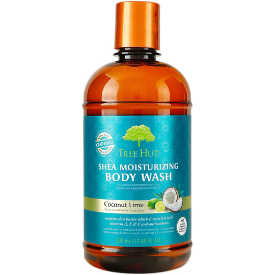 Shea Moisturizing Body Wash Coconut Lime, 503 ml Tree Hut Bad- & Dusjkrem