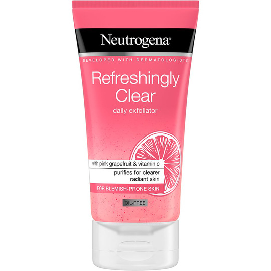 Neutrogena Refreshingly Clear Daily Exfoliator, 150 ml Neutrogena Peeling