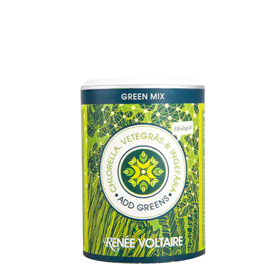 Green Mix Chlorella, Wheatgrass & Ginger, 100 g