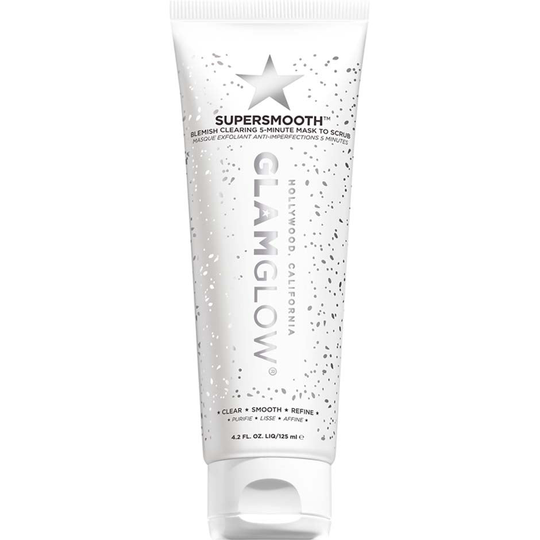 Supersmooth Clearing 5-Min Mask To Scrub, 125 ml GlamGlow Ansiktsmaske