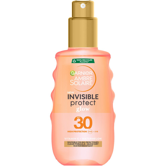 Ambre Solaire Invisible Protect Glow, 150 ml Garnier Solbeskyttelse til kropp