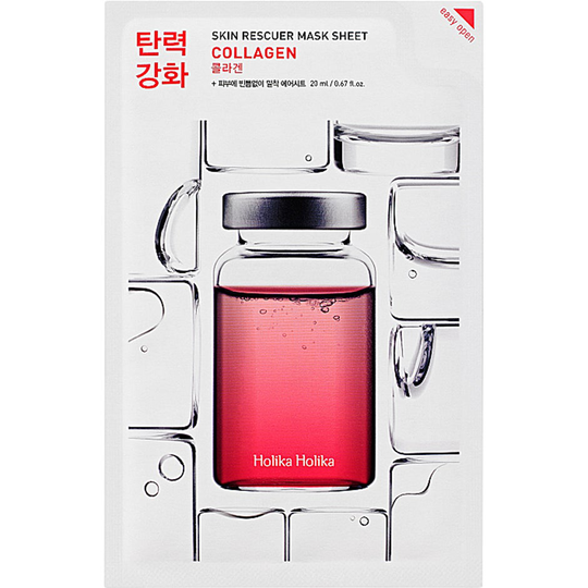 Holika Holika Skin Rescuer Mask Sheet - Collagen, Holika Holika Ansiktsmaske