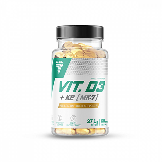 Trec Vit. D3 + K2 (MK-7) - 60 kaps
