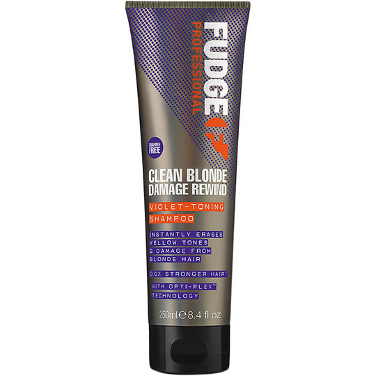 Fudge Clean Blonde Damage Rewind Violet-Toning Shampoo, 250 ml Fudge Lillashampoo