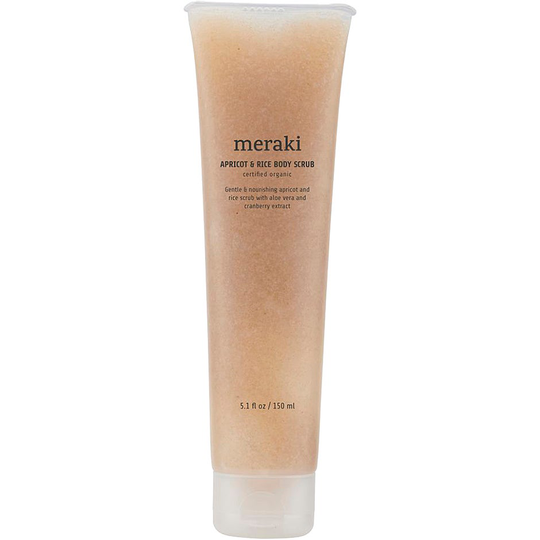 Apricot & Rice Body Scrub, 150 ml Meraki Peeling