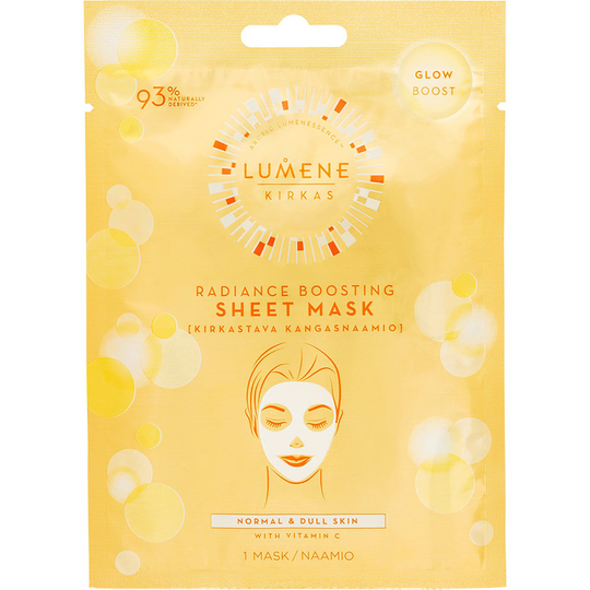 KIRKAS Radiance Boosting Sheet Mask, Lumene Sheet Masks