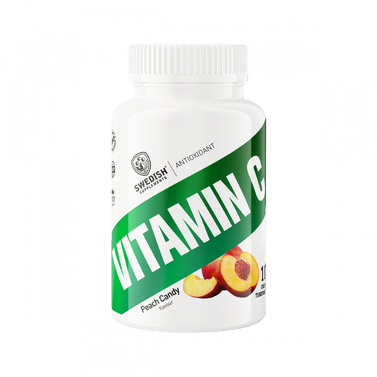 Swedish Vitamin C Chewable 100tabs (94g) - tyggetabletter
