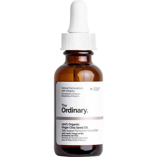 100% Organic Virgin Chia Seed Oil, 30 ml The Ordinary Serum & Olje