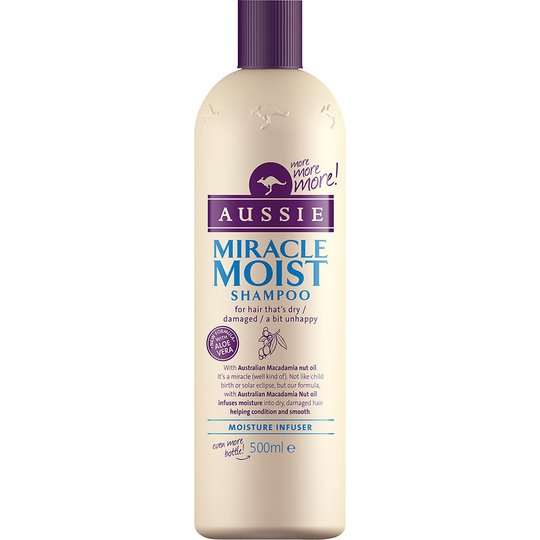 Miracle Moist Shampoo, 500 ml Aussie Sjampo