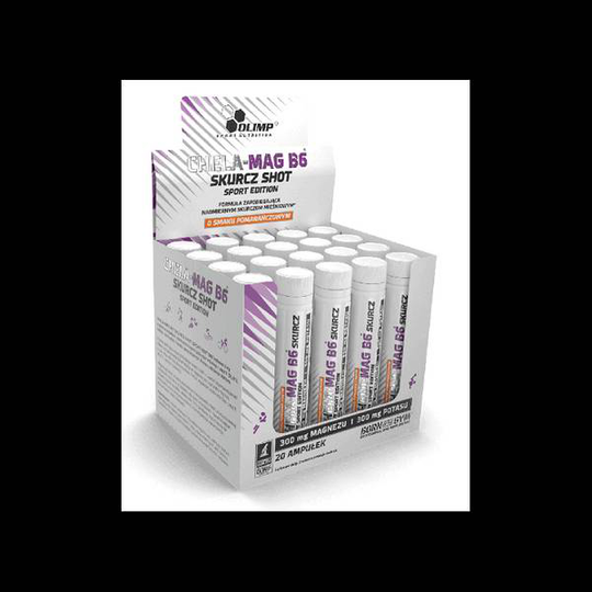 Olimp Chela-Mag B6 Cramp Shot Sport Edition 20x25ml Orange