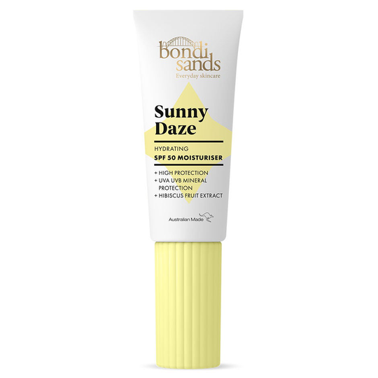 Sunny Daze SPF 50 Moisturiser, 50 g Bondi Sands Solbeskyttelse til ansikt