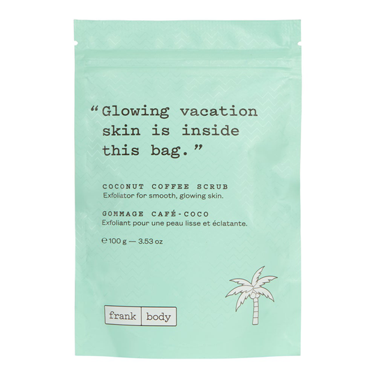 Coconut Coffee Scrub 100g, Frank Body Body Scrub