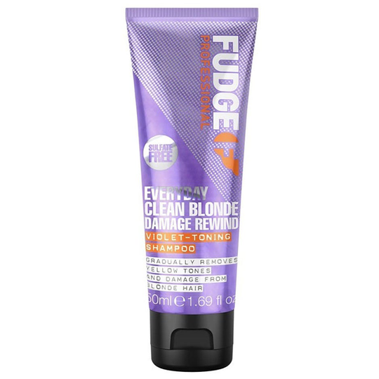 Clean Blonde Everyday Shampoo, 50 ml Fudge Lillashampoo