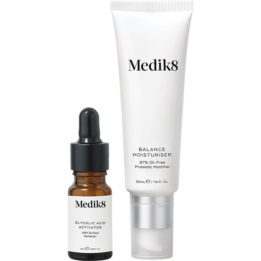 Balance Moisturiser with Glycolic Acid Activator, Medik8 Dagkrem