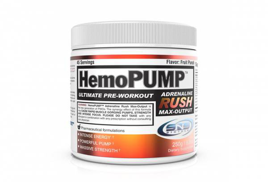 Hemopump Adrenaline Rush Fresh Orange Splash - Preworkout