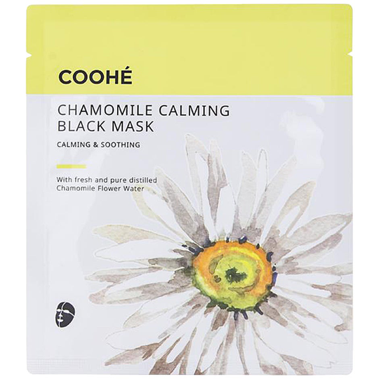 Chamomille Calming Black Mask, Coohé Ansiktsmaske
