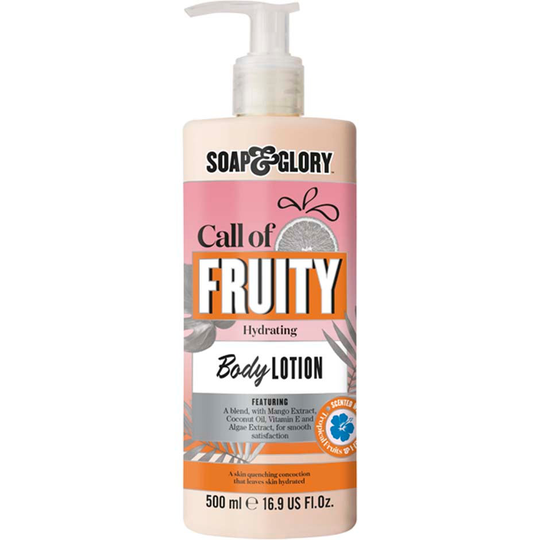 Call of Fruity Body Lotion for Softer and Smoother Skin, 500 ml Soap & Glory Body Cream