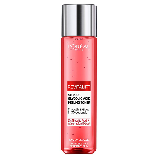 Peeling Toner 5% Pure Glycolic Acid, 180 ml L'Oréal Paris Ansiktstonere