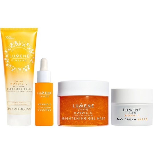 Valo Glow Boosting Routine, Lumene Sett / Esker