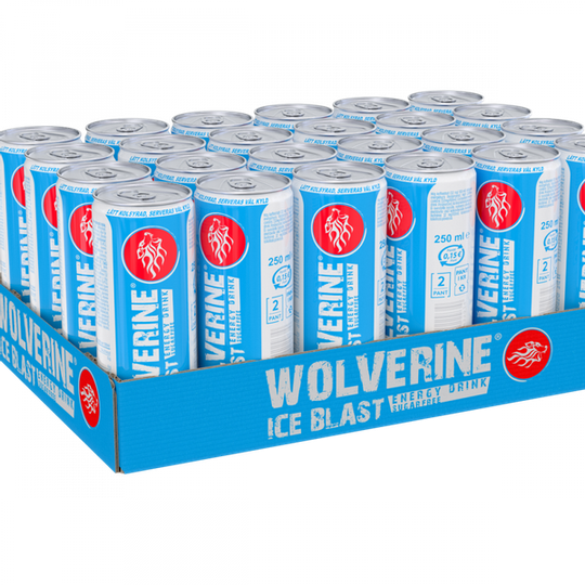 Wolverine Ice Blast 24x250ml - Sugar Free