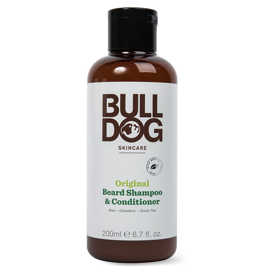 Bulldog Original Beard Shampoo & Conditioner, 200 ml Bulldog Skjeggshampoo & Skjeggbalsam