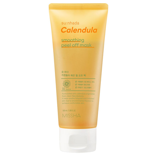 Su:nhada Calendula Smoothing Peel Off Mask, 100 ml MISSHA Ansiktsmaske