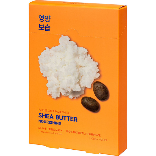 Pure Essence Mask Sheet Pack Shea Butter, Holika Holika Body Butter