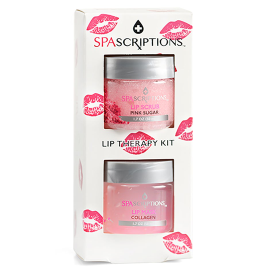 Lip Therapy Kit- 2 Pack - LippScrub + LippMask, 100 ml Spascriptions Peeling